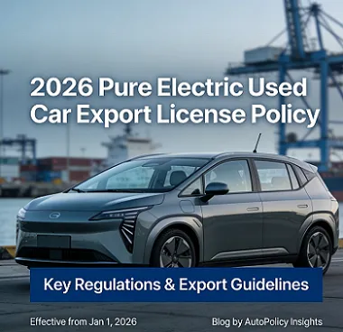 Xahrejn Mill-2026 Implimentazzjoni tal-Liċenzja tal-Esportazzjoni BEV: Gwida ...